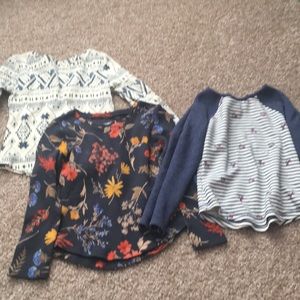 Toddler girls long sleeve shirts